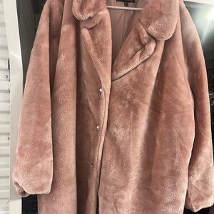 New Look Blush Teddy Jacket